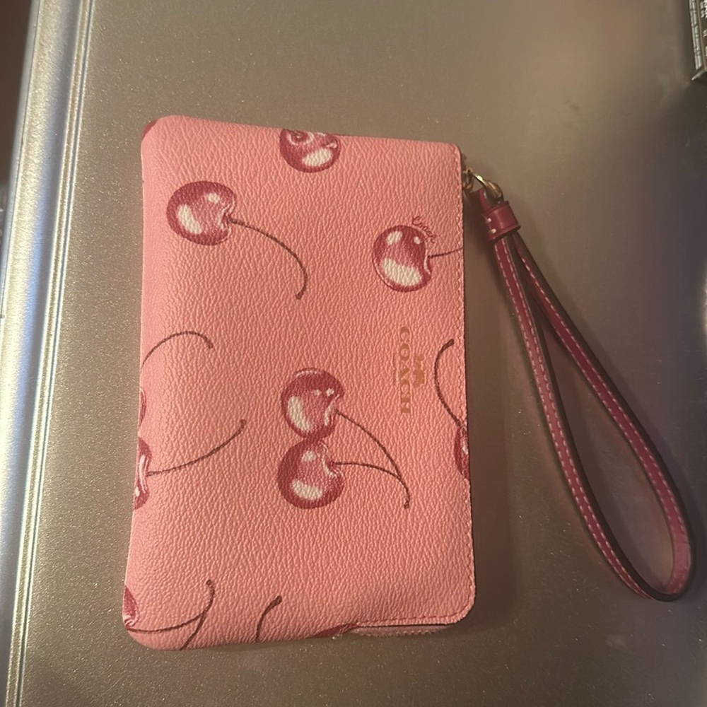 Coach Zip Wristlet